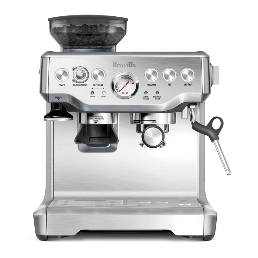 BREVILLE THE BARISTA EXPRESS BES870 INSTRUCTION BOOKLET Pdf Download ...