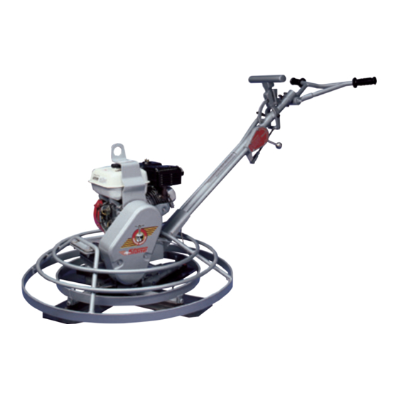 Stone CF24E Power Trowel Parts Manuals
