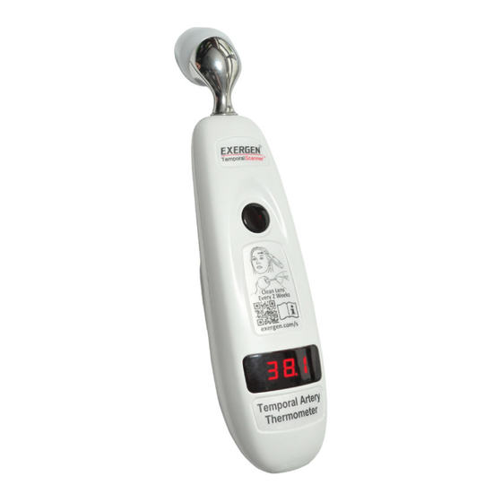 Exergen TemporalScanner TAT-5000S-RS232-CORO Operator's Manual