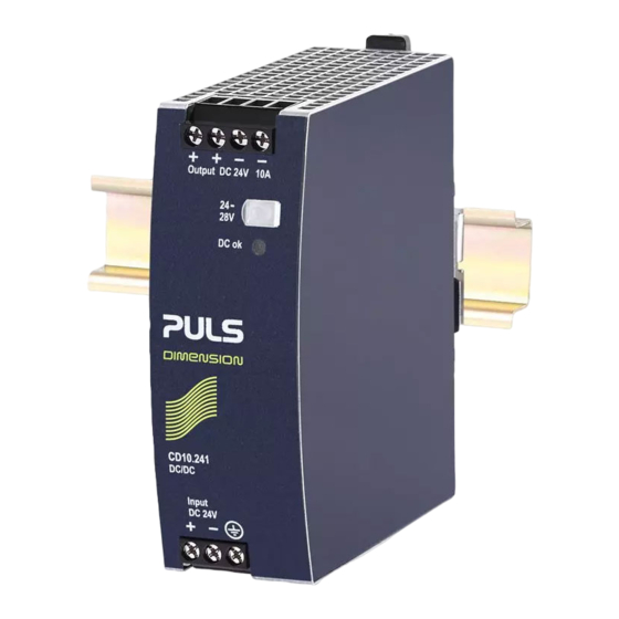 Puls CD10.242 Installation Manual