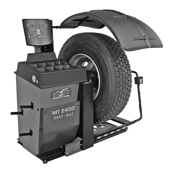 Mondolfo Ferro MT2450 Operator's Manual