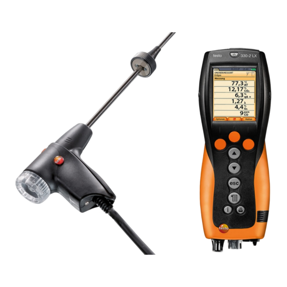 TESTO 330 LX Instruction Manual