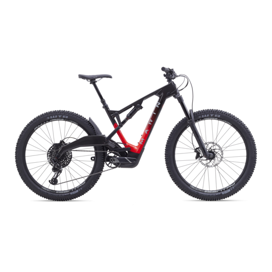 MARIN 2011 Mount Vision Service Manual