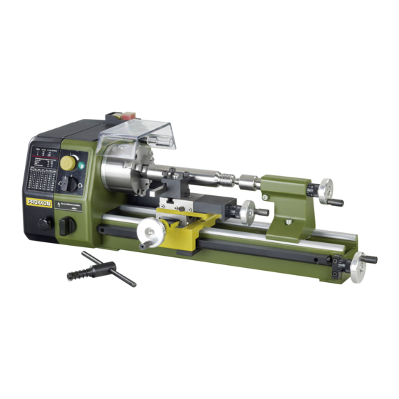 Proxxon PD 230/E Manual