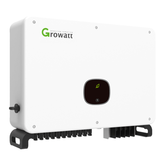Growatt MAC 60KTL3-X LV Installation & Operation Manual