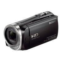 Sony HDR-CX455 Service Manual