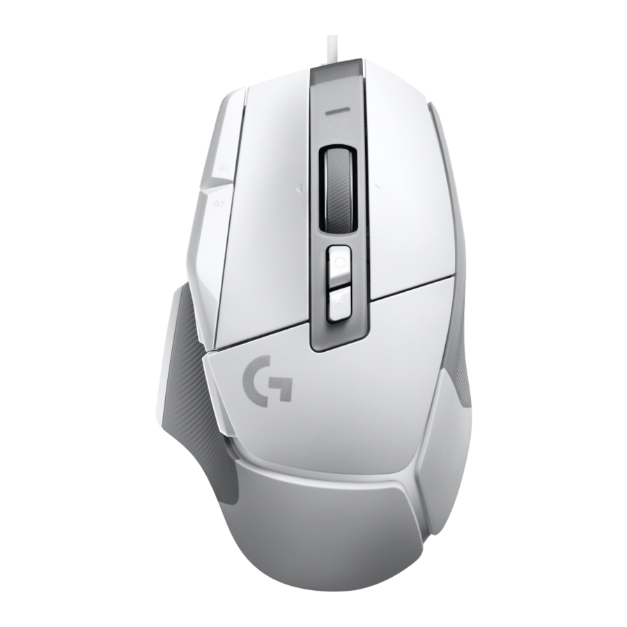 Logitech G502 X - Wired Gaming Mouse Manual