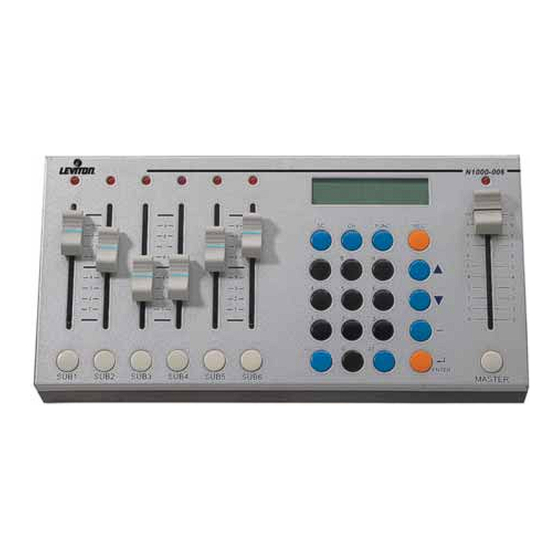 Leviton N1000-6 User Manual