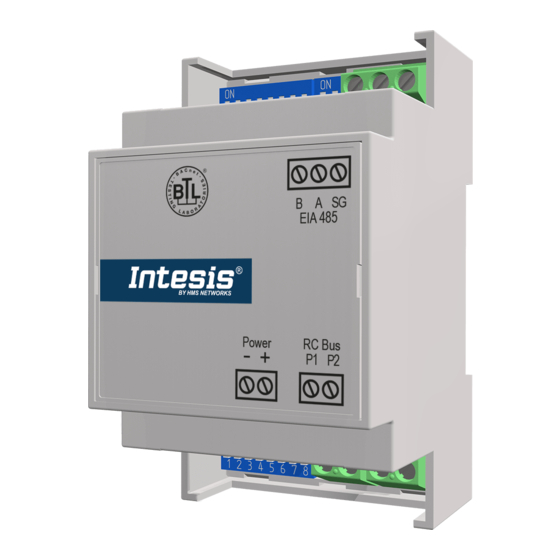 HMS Networks Intesis IN485MHI001R000 User Manual
