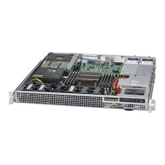 Supero 1026T-6RF User Manual