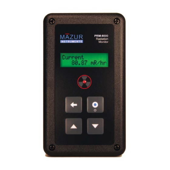 Mazur Instruments PRM-9000 User Manual