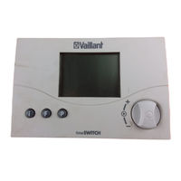 Vaillant timeSWITCH 140 Operating And Installation Manual