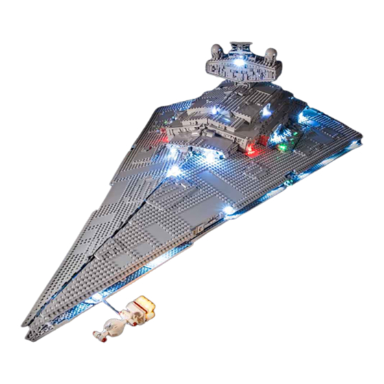 LIGHT MY BRICKS 75252 Manual