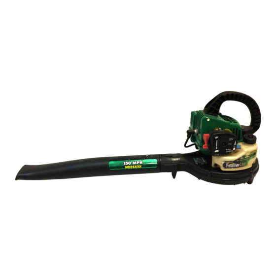 Weed Eater 530163349 Instruction Manual