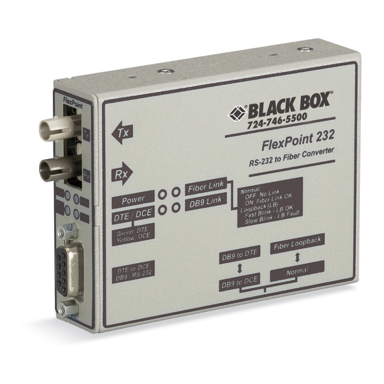 Black Box ME660A Specifications