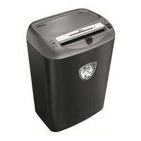 Fellowes POWERSHRED 75Cs Instructions Manual