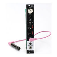 ADDAC System ADDAC308 LIGHT TO CV Assembly Manual