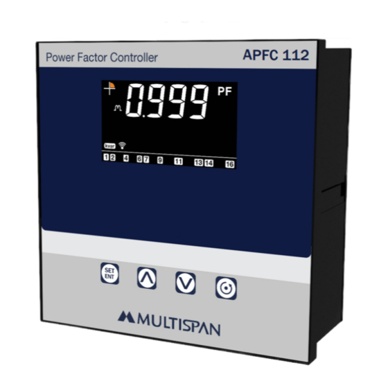 MULTISPAN APFC 112 User Manual