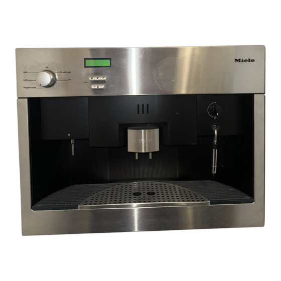 Miele CVA 615 Operating Instructions Manual
