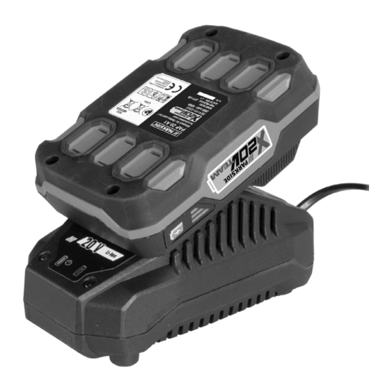 Parkside 301897 Battery Charger Manuals