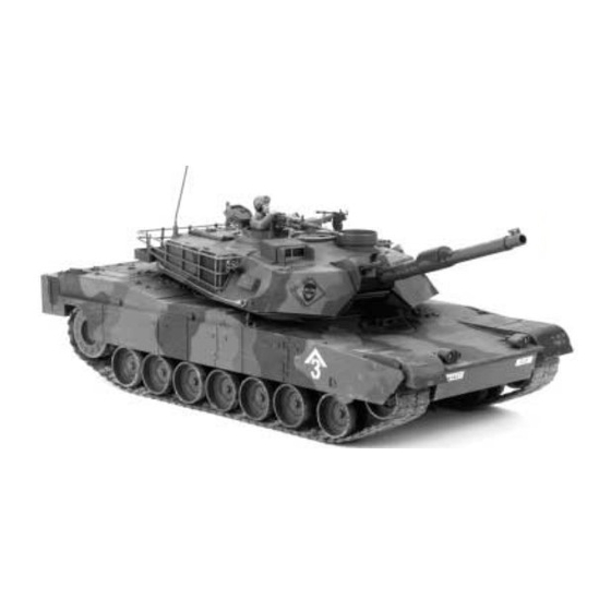 HobbyZone M1A1 Abrams Instructions