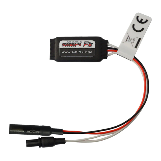 Simplek Pro Operation Manual