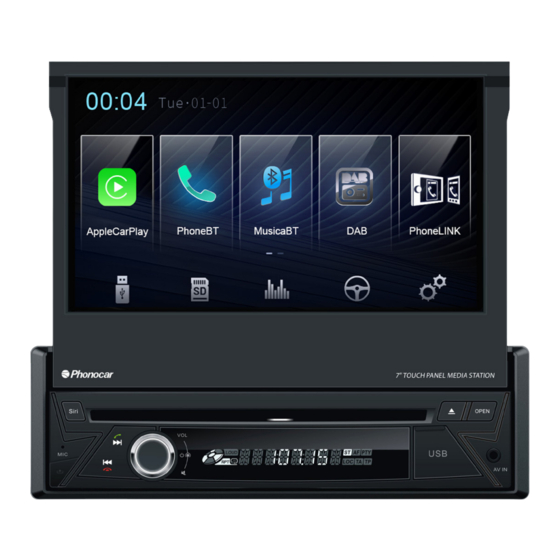MultiMedia Systems Phonocar VM046 Instruction Manual