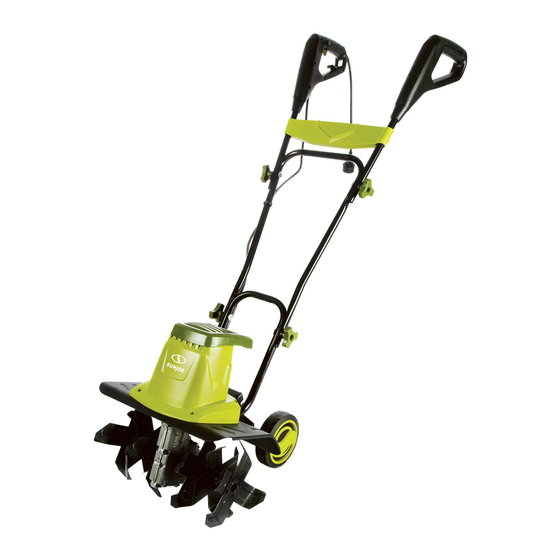 SNOWJOE Sunjoe Tiller Joe TJ604E Operator's Manual