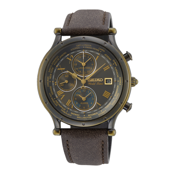 Seiko Limited Edition Age of Discovery Manual