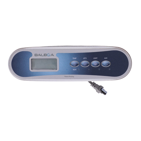 Balboa TP400T User Interface And Programming Reference Manual