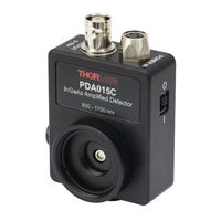 Thorlabs PDA015C Quick Start Manual