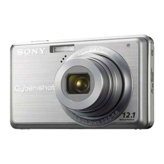 Sony Cyber-shot DCS-S980 Digital Camera Manuals