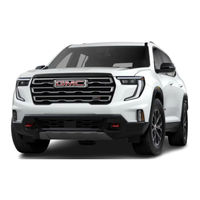 Gmc Acadia 2025 Owner's Manual