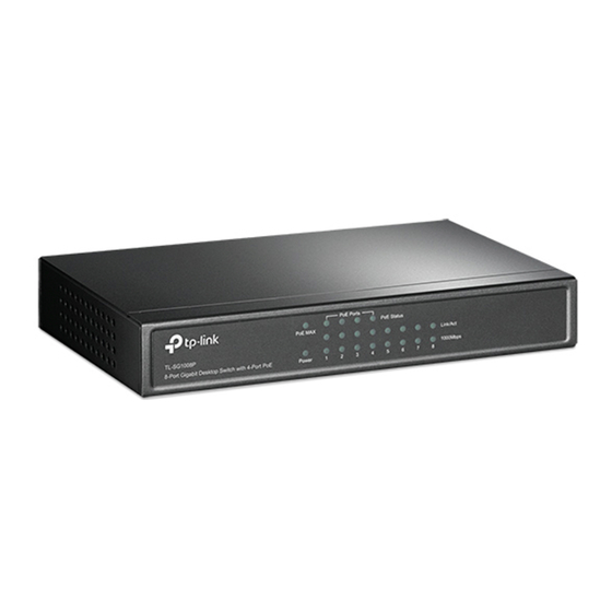 TP-Link TL-SF1008P User Manual