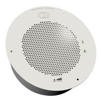 CyberData VoIP Ceiling Speaker Setup Manual