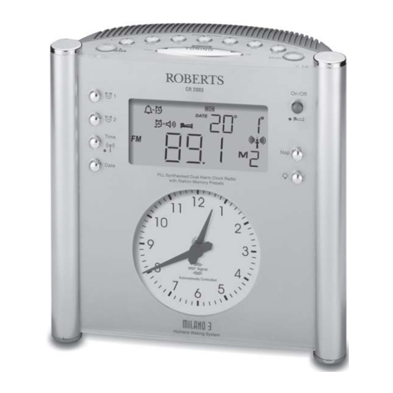 Roberts Milano 3 Manual