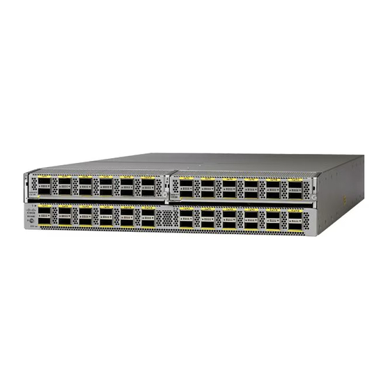 Cisco Nexus 5000 Series Operation Manual