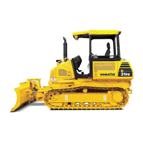 Komatsu D31EX-21 Operation & Maintenance Manual