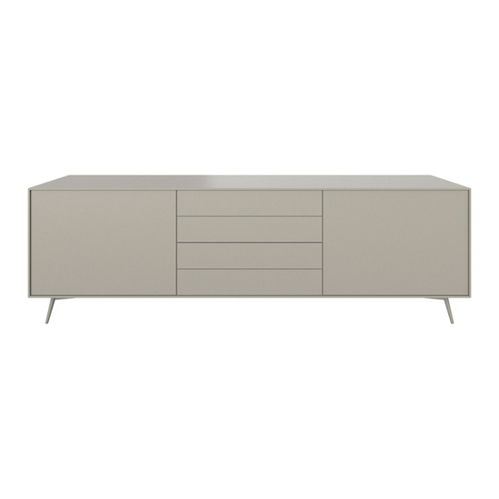 BoConcept Fermo 2510 Assembly Instructions Manual