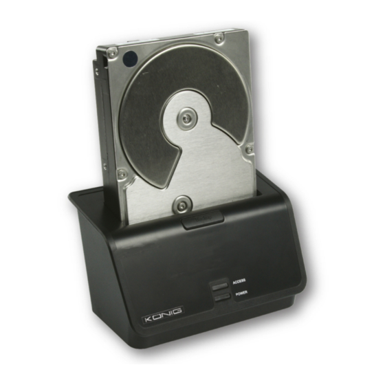 König Electronic CMP-MOBDOCK40 Manual