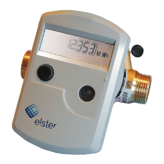 Elster F90S Compact Heat Meter Manuals