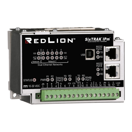 red lion Sixnet ST-IPm-8460 Manuals
