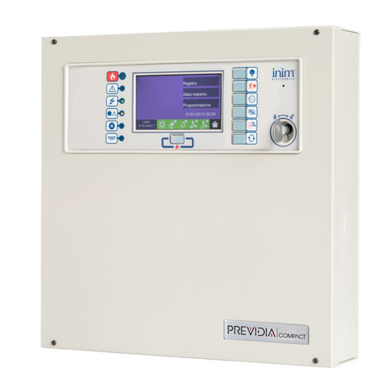 INIM Electronics PREVIDIA COMPACT Manual
