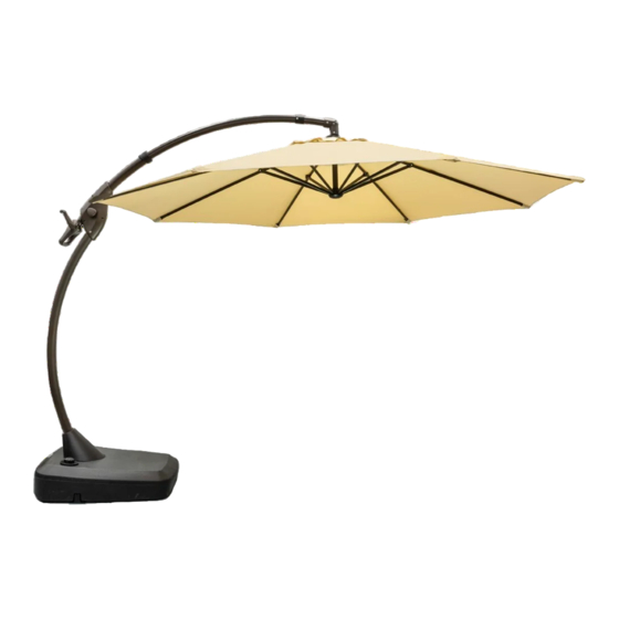 Grand PATIO NAPOLI Assembly Instructions Manual