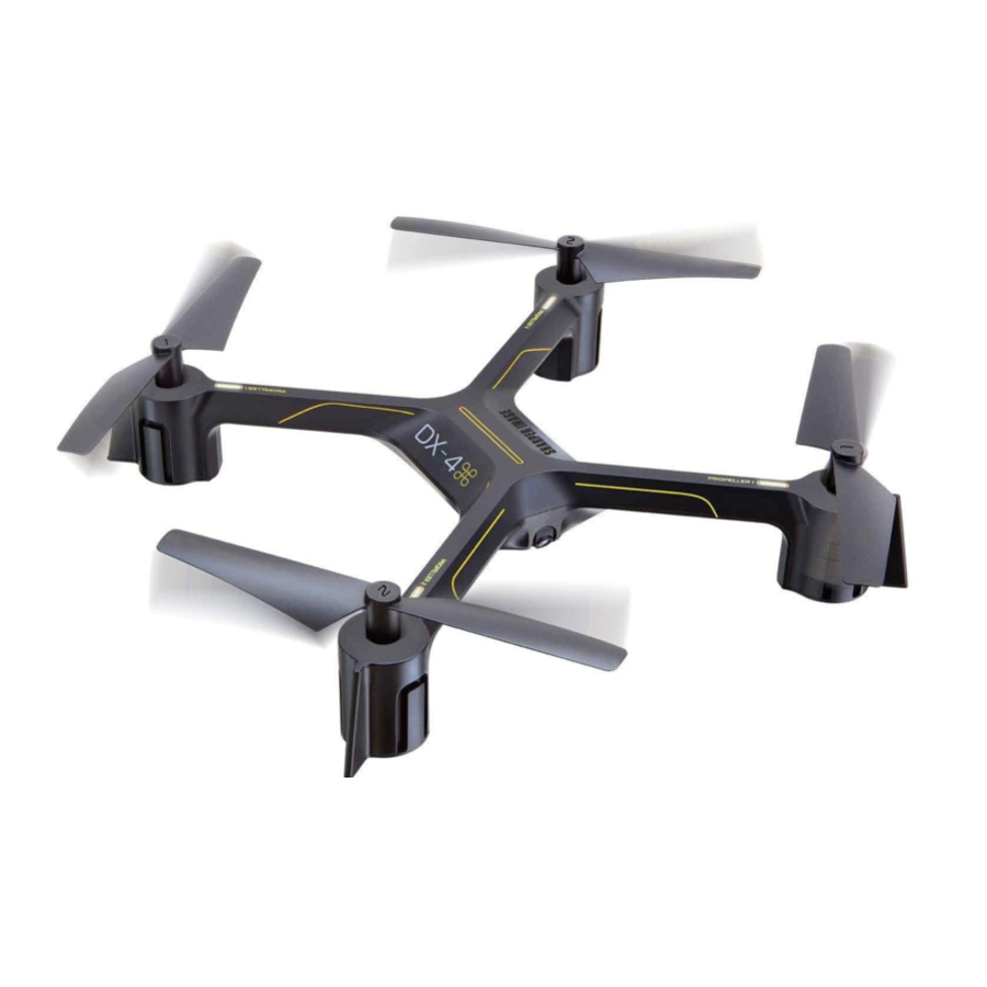 Sharper Image DX-4 HD VIDEO DRONE Manual