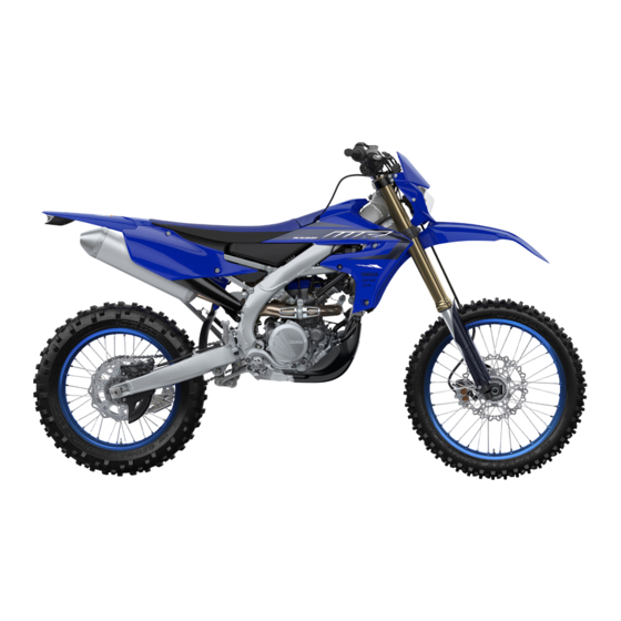 Yamaha WR250F 2023 Owner's Manual