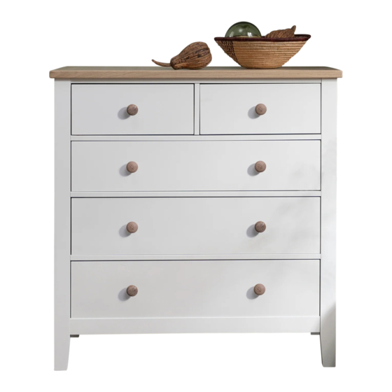 NOA & NANI Leines 2+3 Chest of Drawers Assembly Instructions Manual