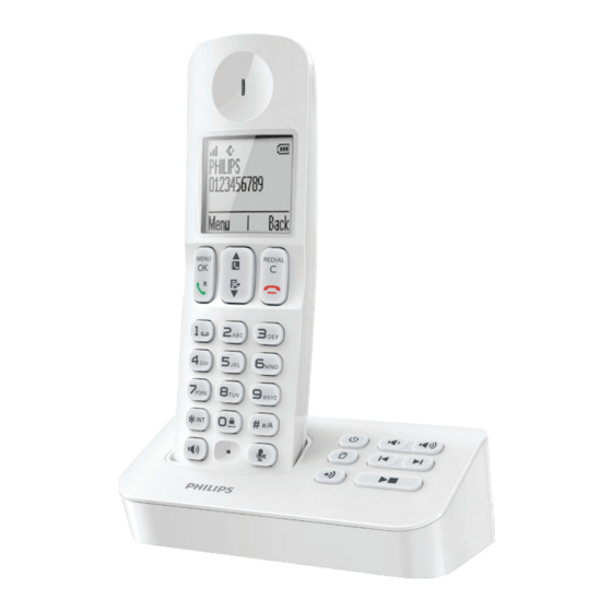 Philips D400 Short User Manual