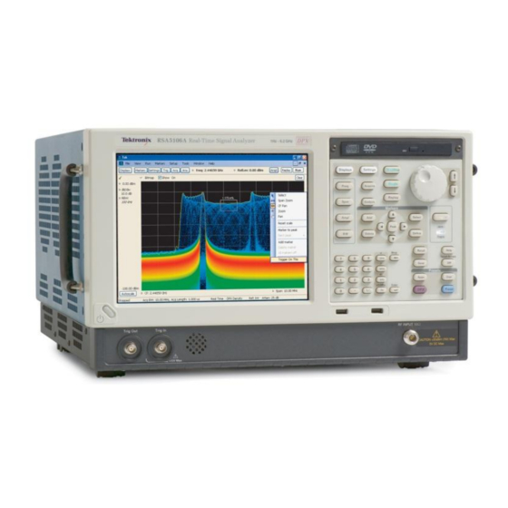 Tektronix RSA5100A Series Programming Manual