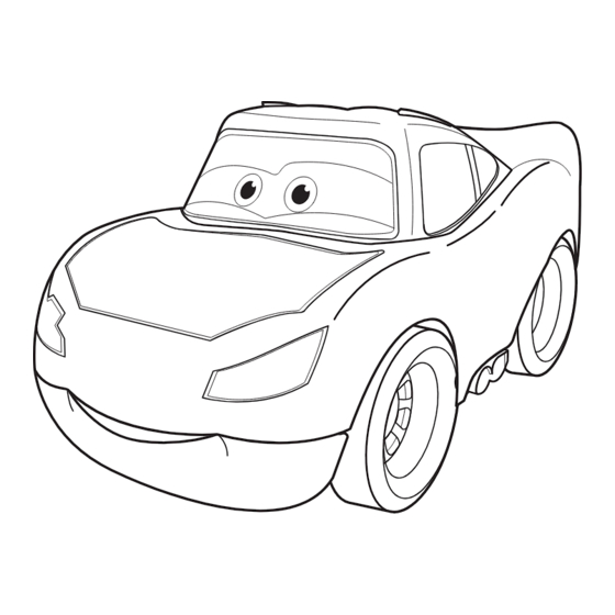 Mattel Funny Talkers Lighting McQueen Instruction Manual